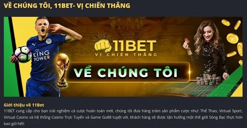 11bet - sân chơi uy tín hàng đầu thế giới