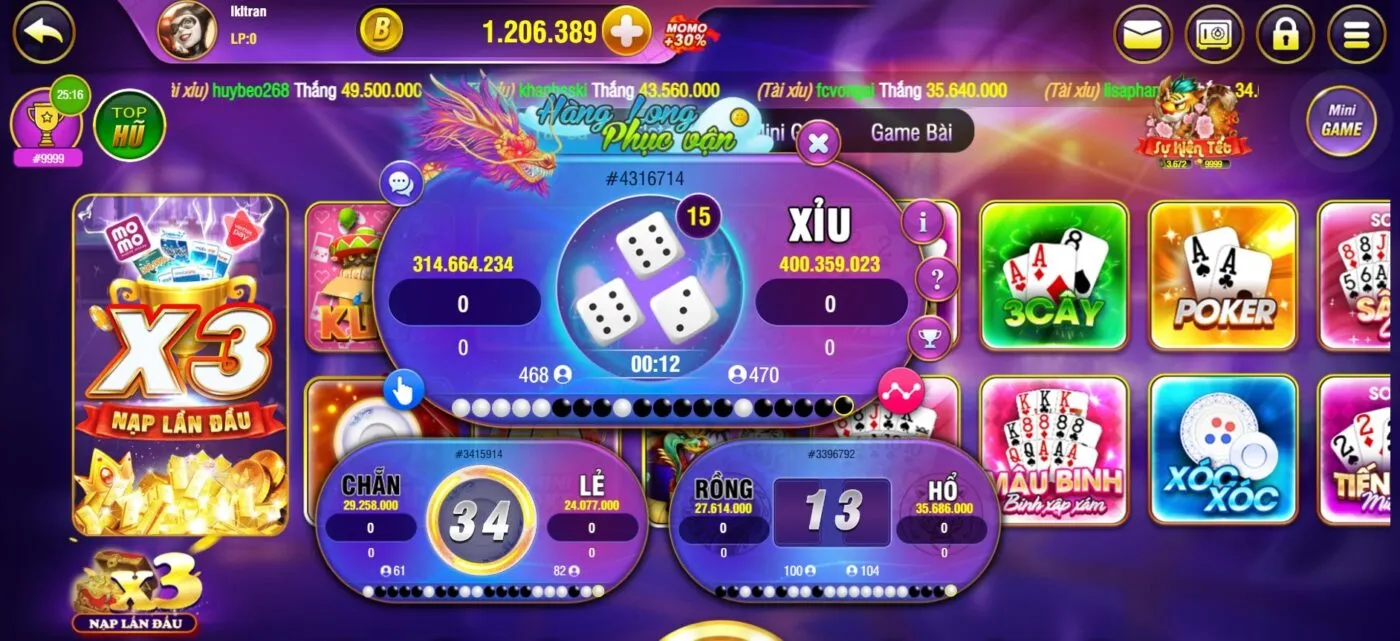 Tỷ lệ thưởng mini game Go86 vô cùng hấp dẫn