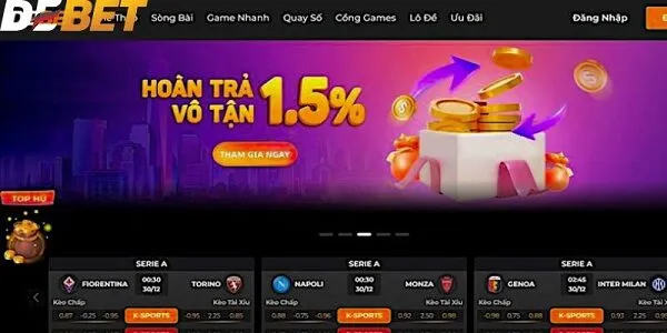 DEBET nhà cái chơi Poker Online đỉnh cao