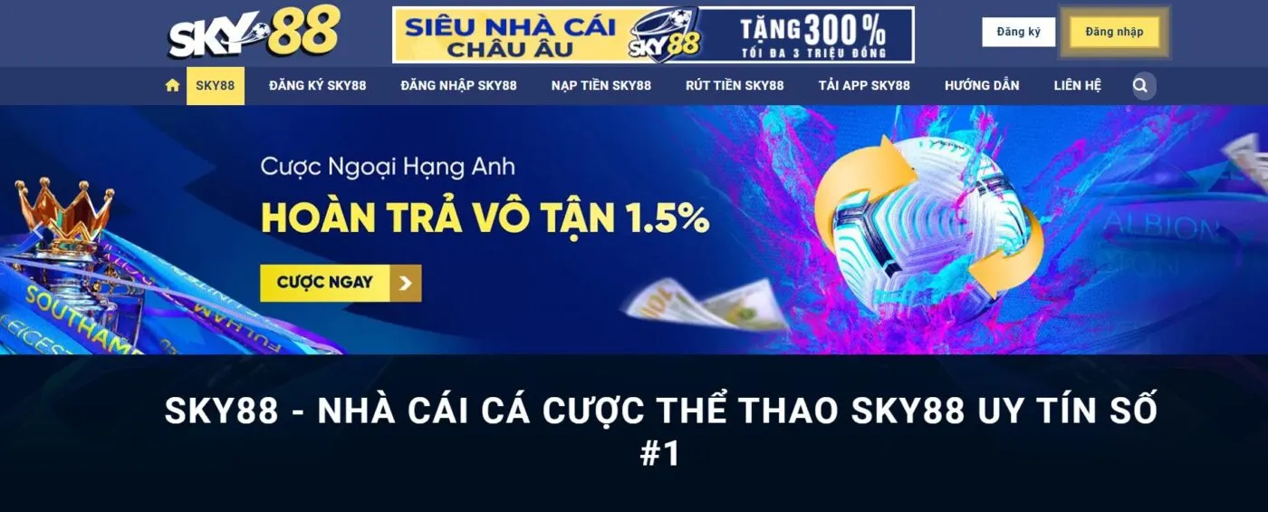 Nhà cái SKY88 thường xuyên triển khai các sự kiện tặng thưởng hấp dẫn