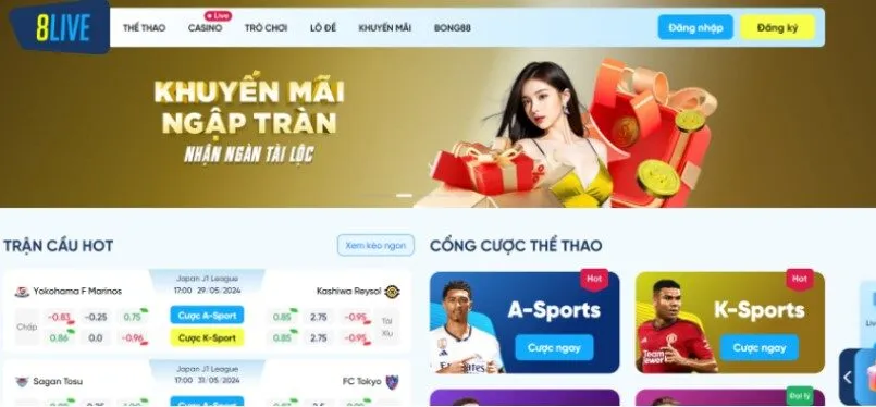 8Live – Cá cược Xóc đĩa với tỷ lệ trả thưởng hấp dẫn